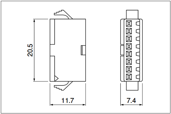 SMP-08V-BC, SMP-08V-NC