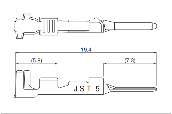 JST JWPS Tab Terminal