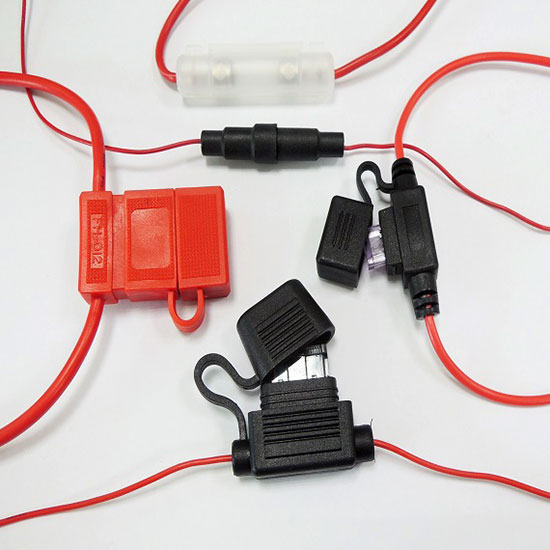 light wire harness fuse holder