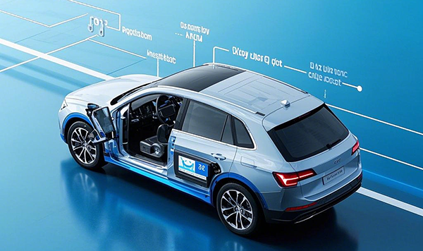 MQS Connector in modern EV cars' application