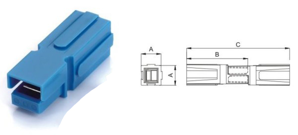 Single Pole Power Connector - SI15