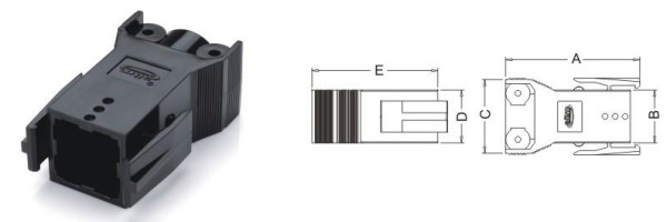 Plug Shell With Latch