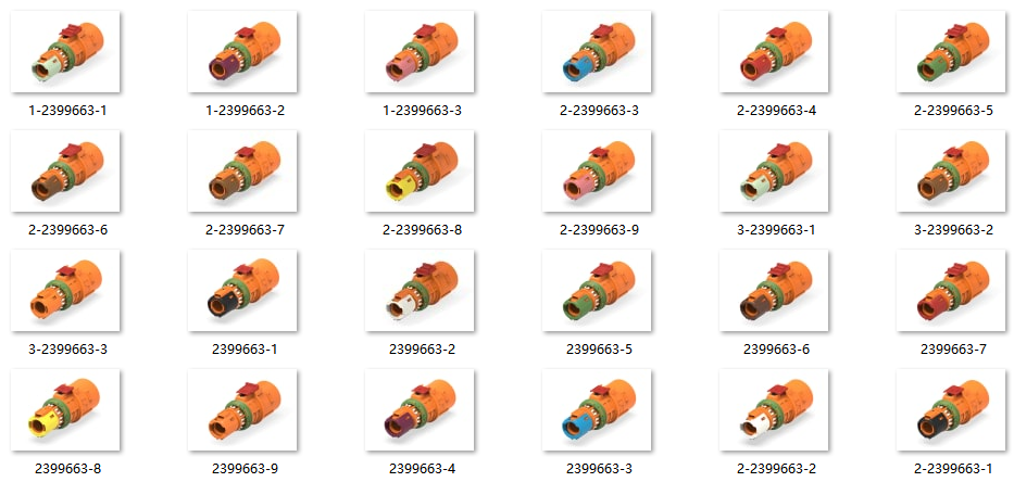 TE PowerTube HVP-HD 1400 Connector