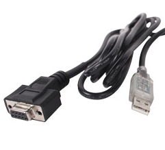 Overmolded D-sub cable