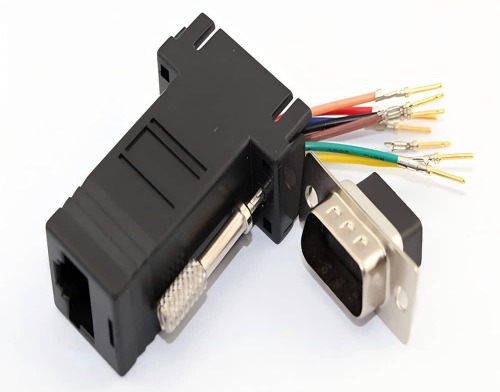 RJ11 to DB 9P Adapter