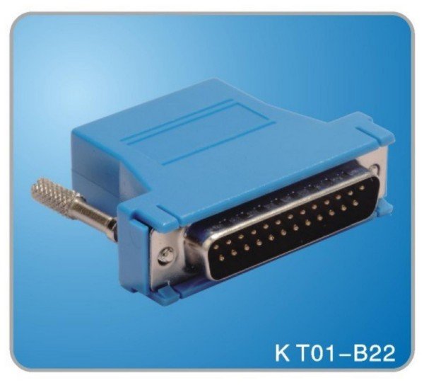 RJ45 to DB25P Male - Blue
