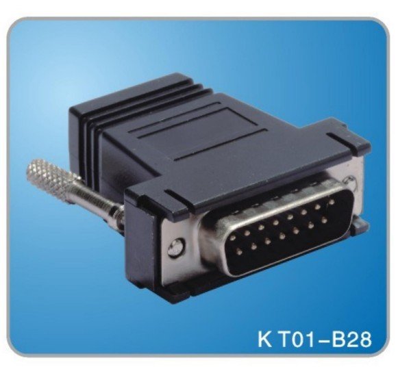 RJ11 to DB15P Male - Black