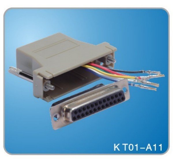 RJ11 to DB25P Female - Grey