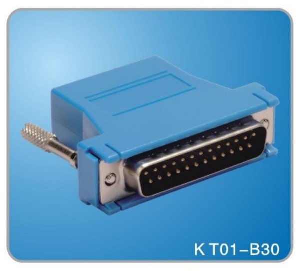 RJ11 to DB25P Male - Blue