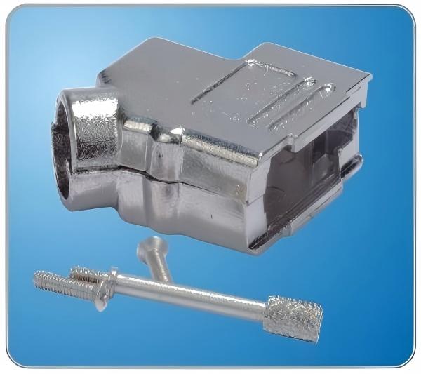 45° DB9P metal shell Connector