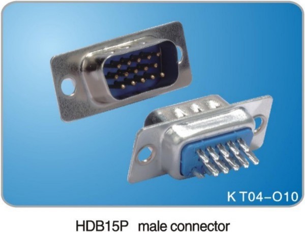 HDB15P Male Connector