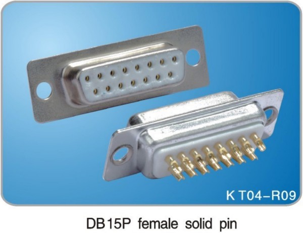 DB15P Female Solid Pin
