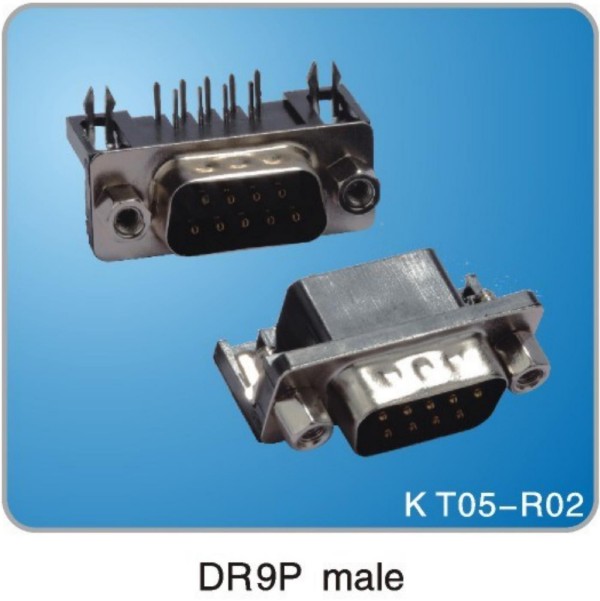 DR9P male connector