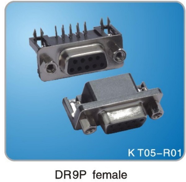 DR9P female connector