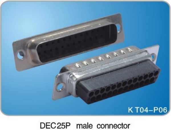 DEC25P Male Connector