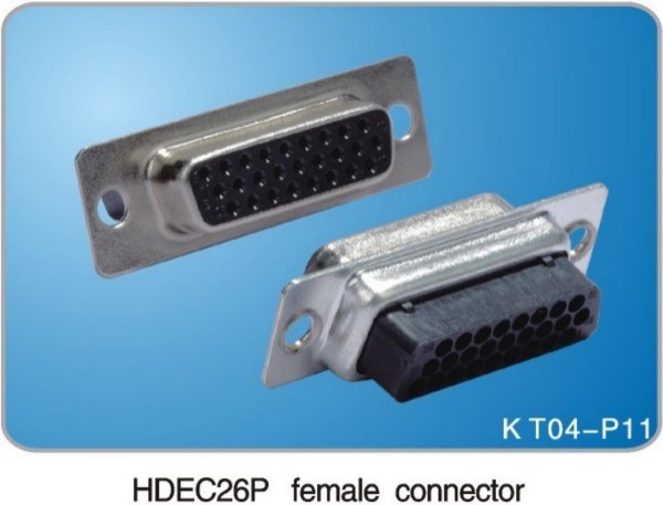 HDEC26P Female Connector