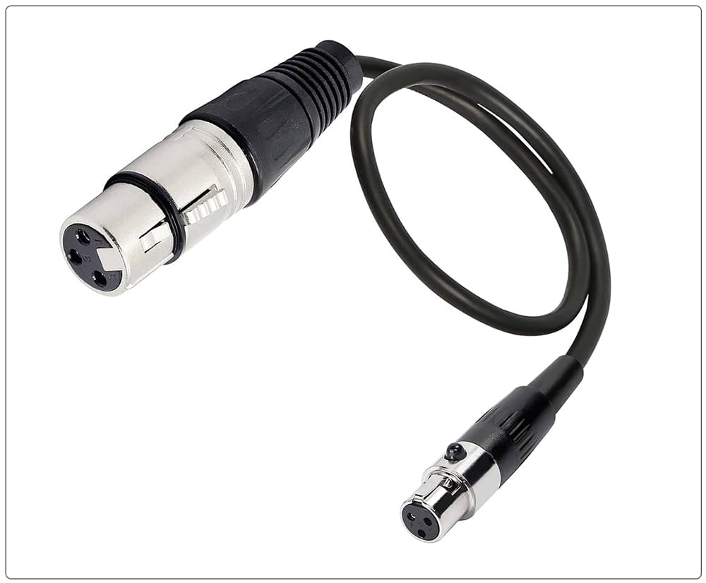 Sealed Tini-QG Mini-XLR Connector Cable