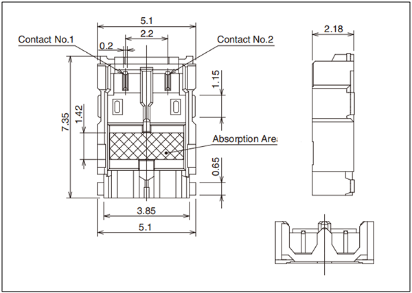 Straight Header (SMT) size
