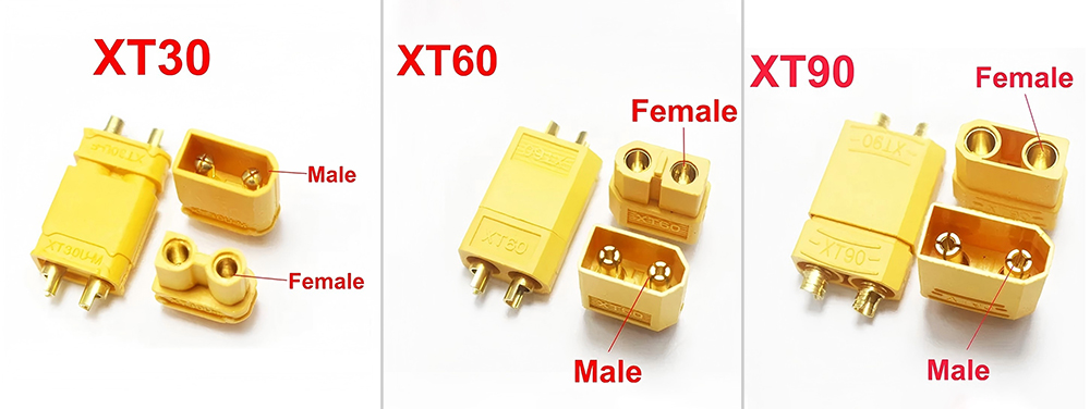 XT30, 60, 90 connector