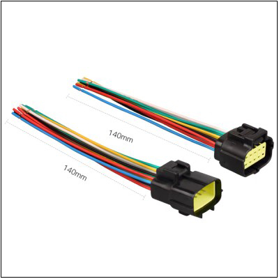 10 Pin male and female wiring