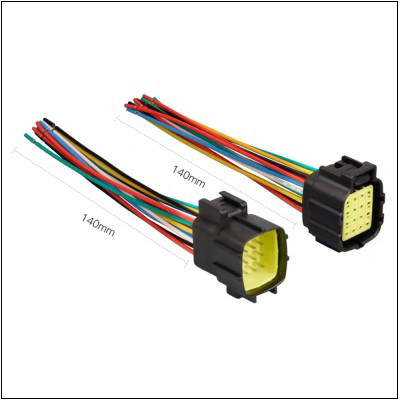 16 Pin male and female wiring