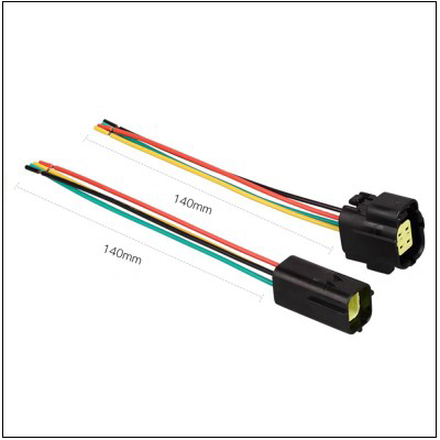 4 Pin male and female wiring