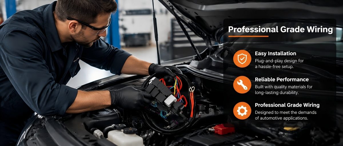 Cooling Fan Wiring Harness