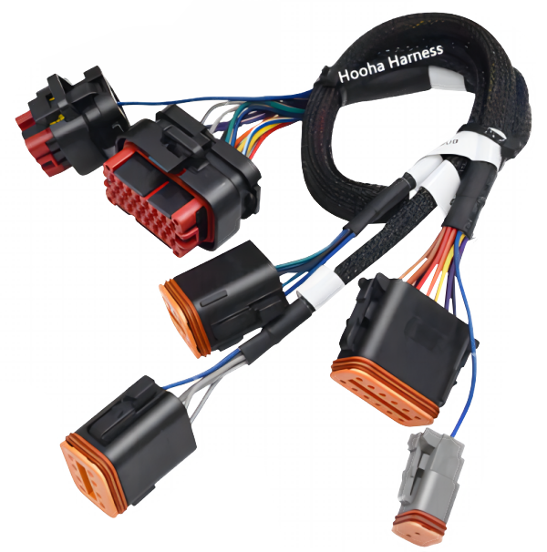 16-22 AWG Deutsch Plug 4-Pin Black Deutsch DTM Waterproof Electrical Connector Kit - IP67, 16-22 AWG, Male & Female Deutsch Connectors Kit - Foto 2