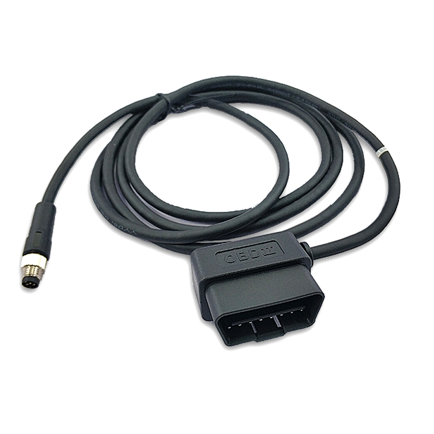 M8 6 pin male to OBD II cable