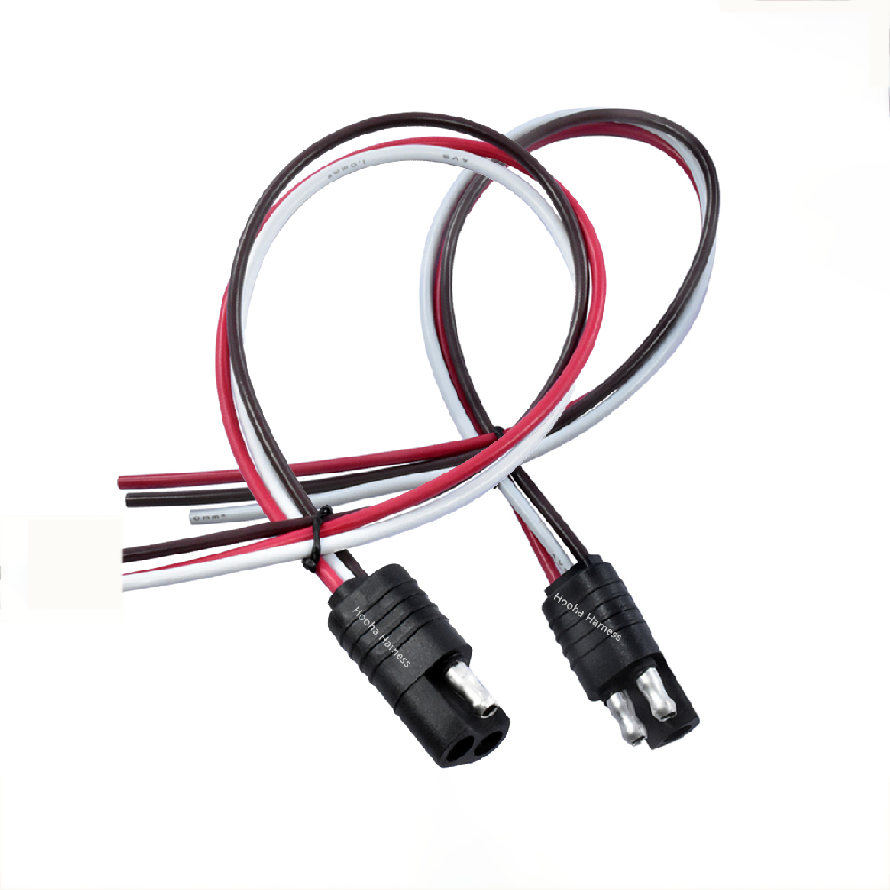 3P SAE connector wire harness