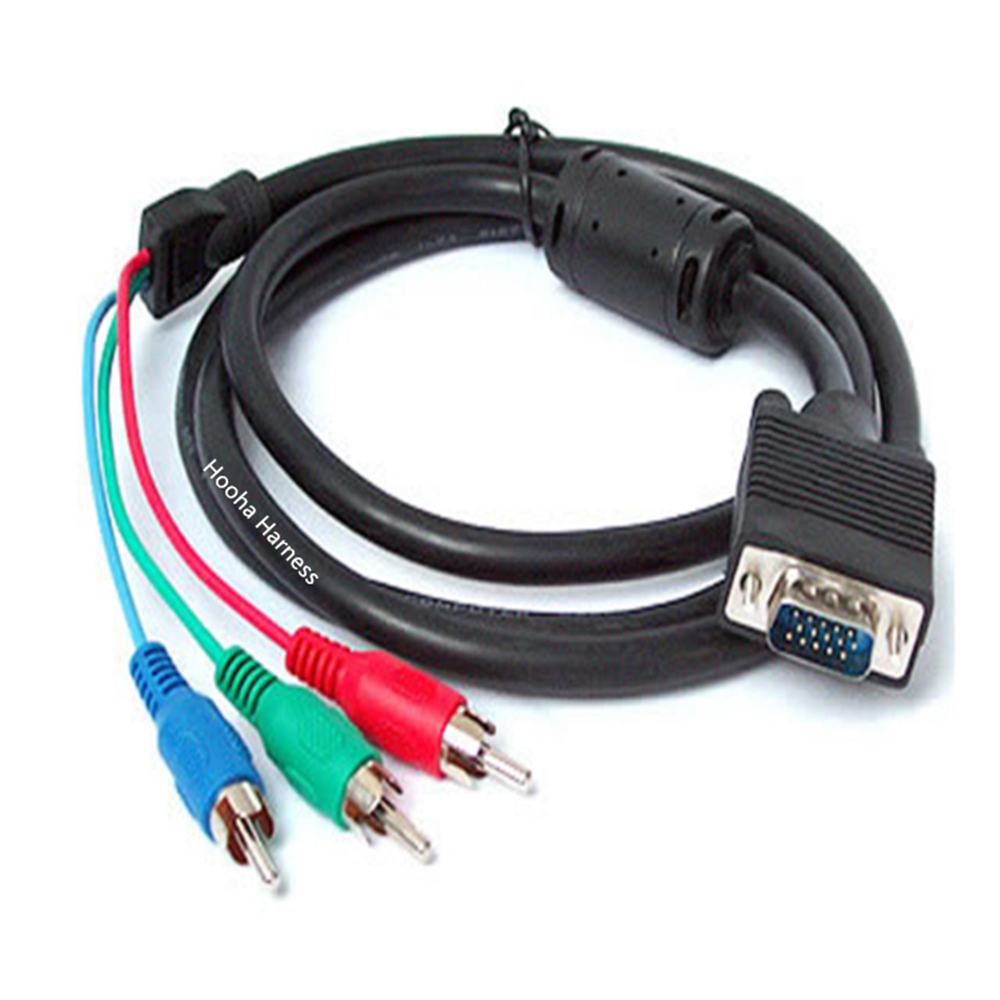 DB15 to RCA cable