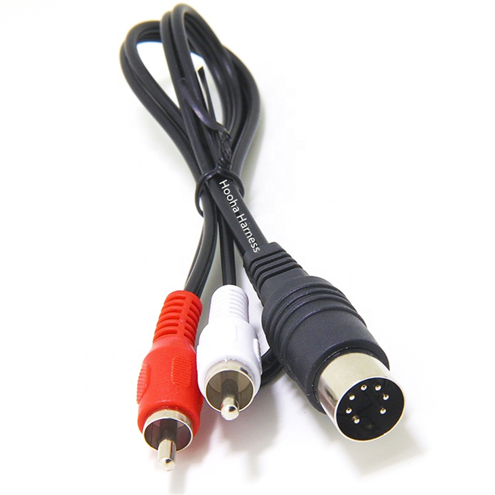 RCA to DIN cable