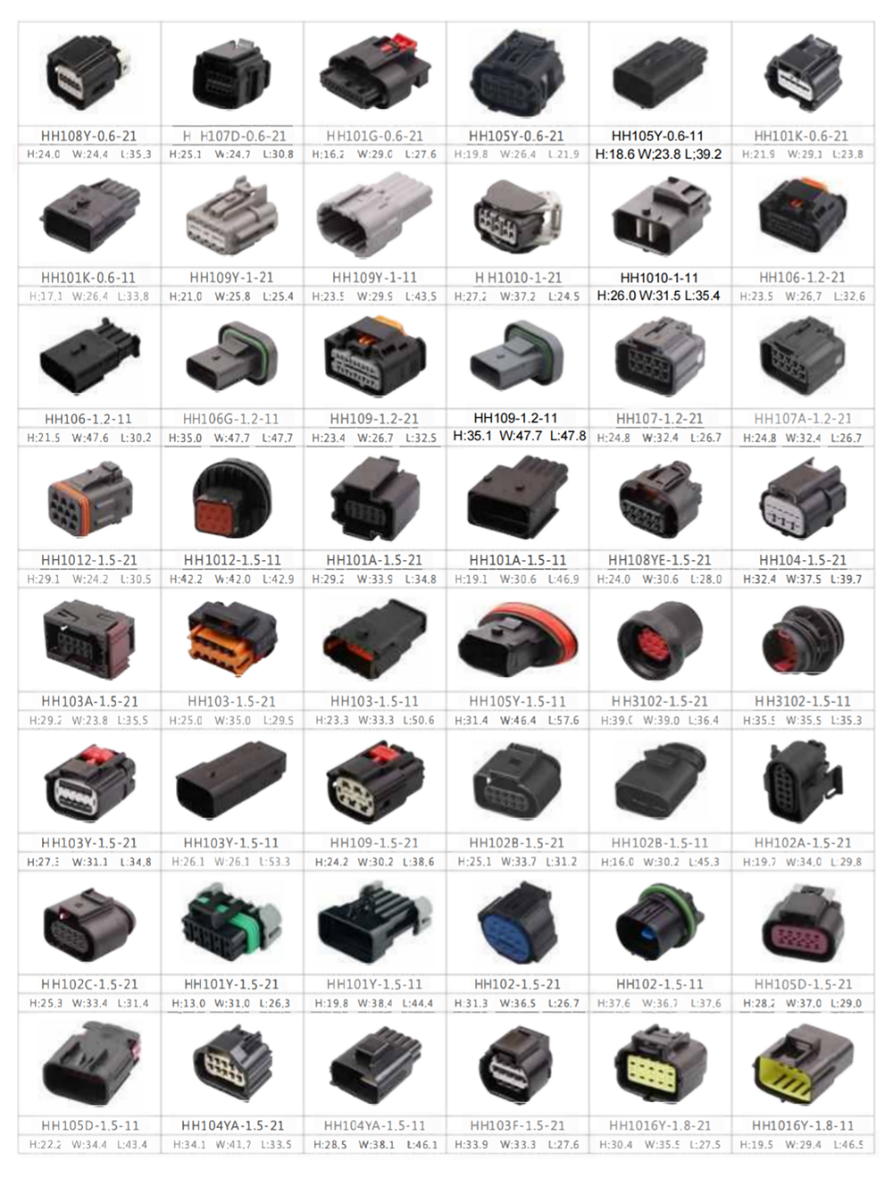 10 pin auto connector
