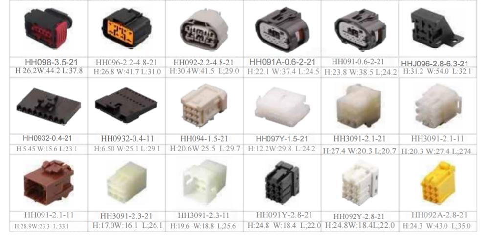 9 Pin Auto Connectors