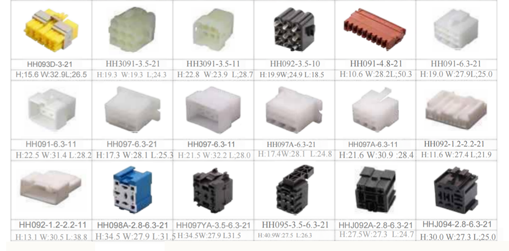 9 Pin Auto Connectors