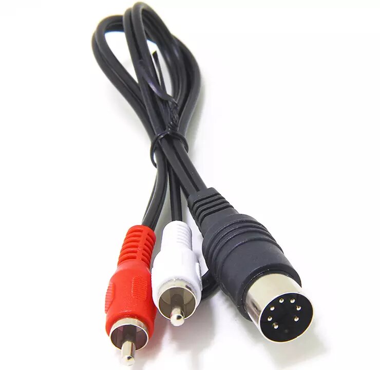 RCA to DIN cable