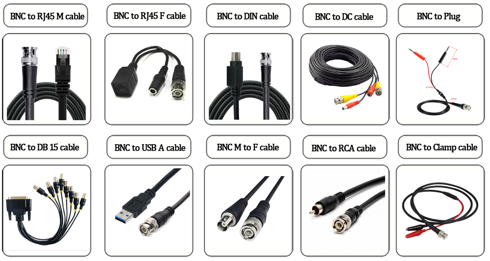 BNC to RJ45 cable hooha harness