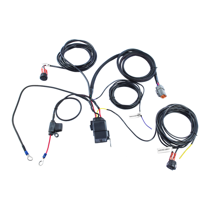 LED Headlight Automotive Wiring Harness