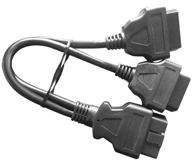 OBD male to female cable