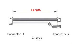 1 to 2 Splitter Wire Harness