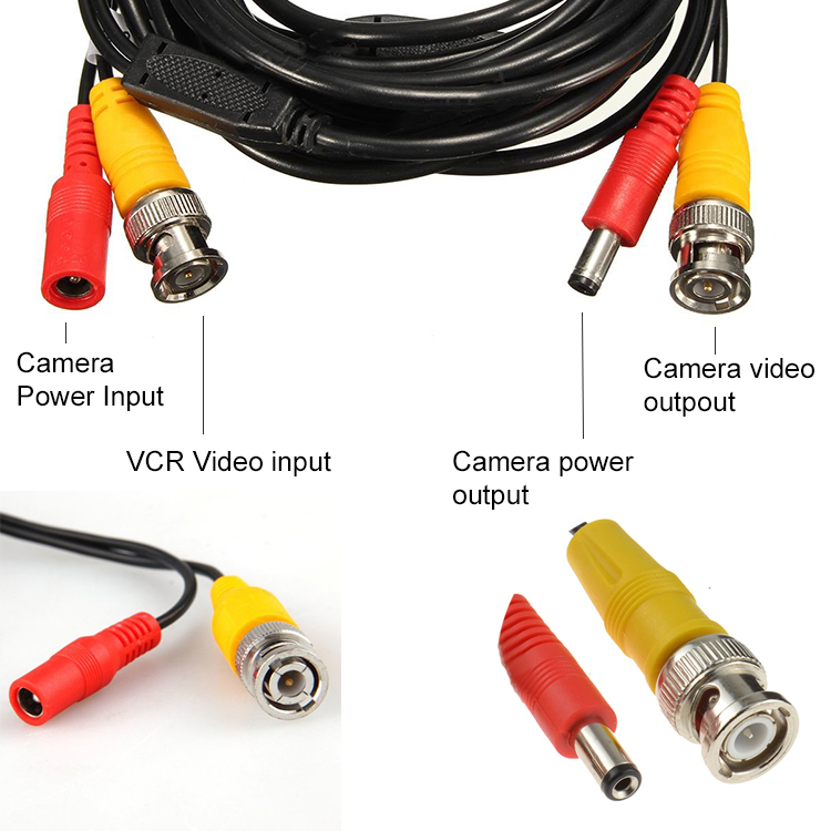 BNC to DC cable