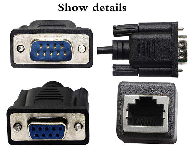 db9 to rj45 cable