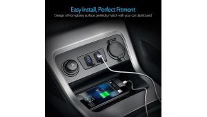 Application of the combination switch in the car