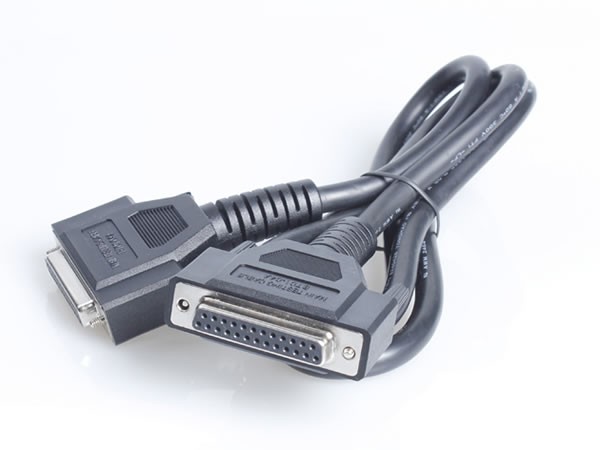 D-sub 25pin male to female connector cable