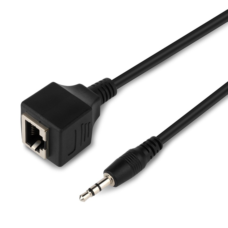 RJ45 8P8C female to DC3.5mm male cable