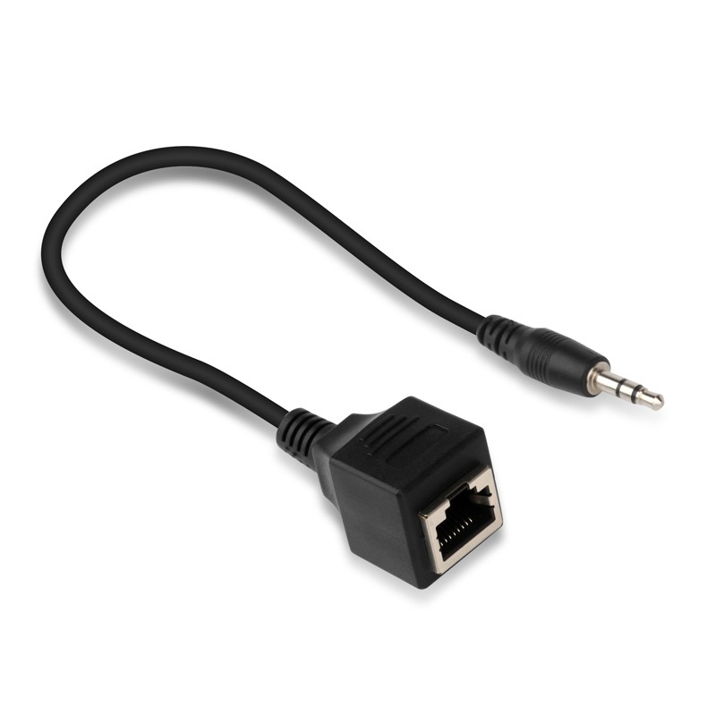 RJ45 8P8C female to DC3.5mm male cable