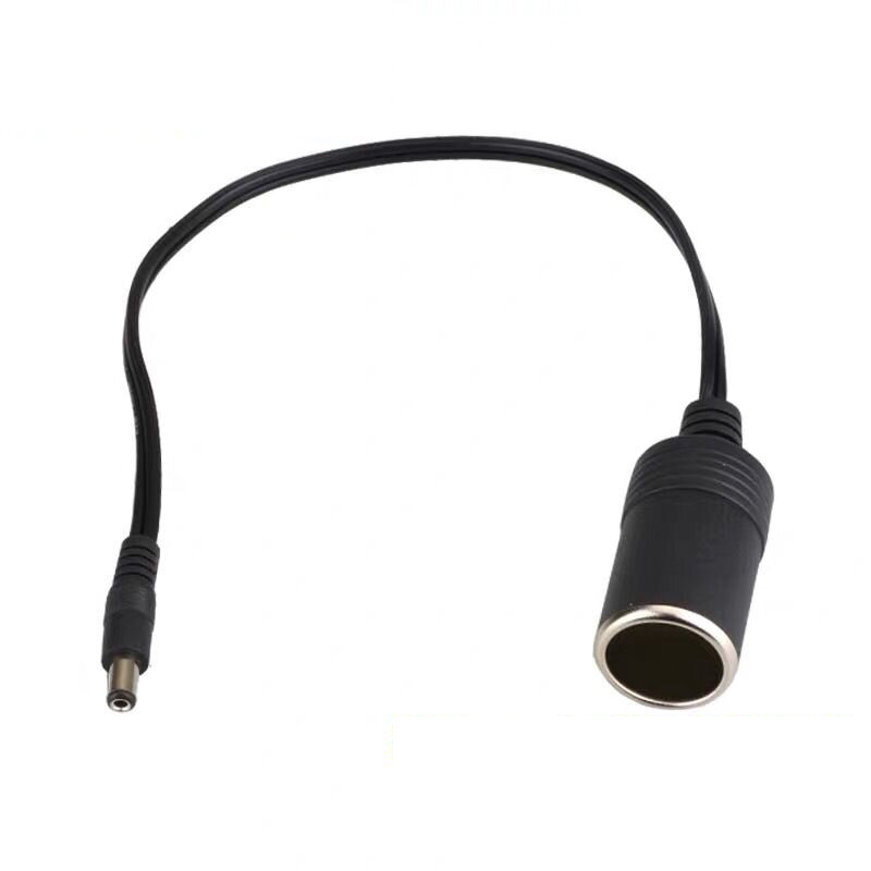 5.5*2.1 male and female connector car cigarette lighter