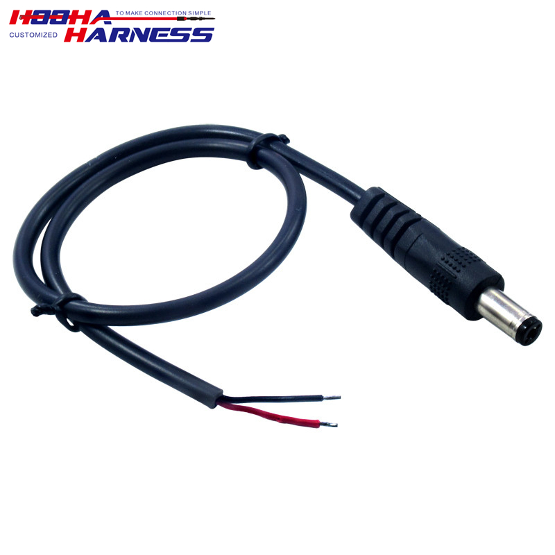 DC power plug dc5521 connector male barrel jack power cable