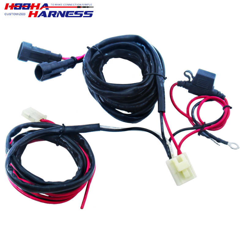 2821041 2pin custom auto wire harness hooha harness