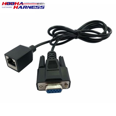 d-sub 9pin female to rj45 female cable
